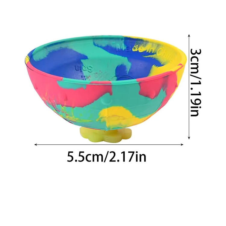 Camouflage Bounce Spin Toy for Kids Outdoor Play