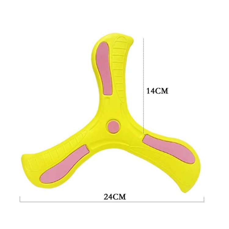 Soft EVA Boomerang Flying Disc Toy for Kids & Family Outdoor Play