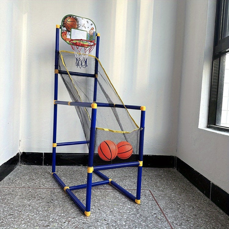 Arcade Basketball Game Set for Indoor and Outdoor Play Easy Setup with Pump and Balls Perfect Holiday and Birthday Gift