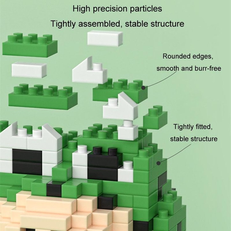 Frog Building Blocks Set for Kids STEM Educational Construction Toy
