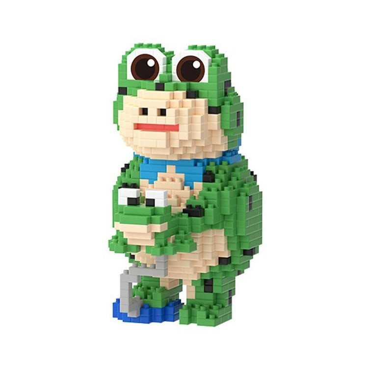 Frog Building Blocks Set for Kids STEM Educational Construction Toy